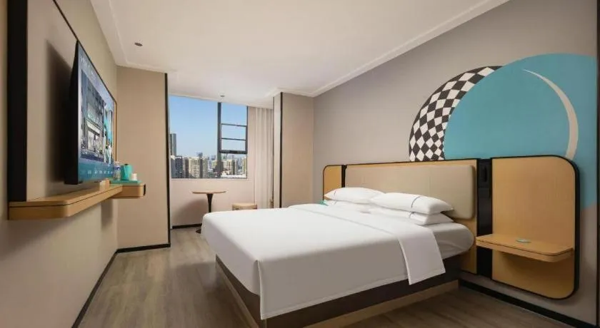 Bed in City Comfort Inn Wuhan Zhongnan Road Fujiaopo
