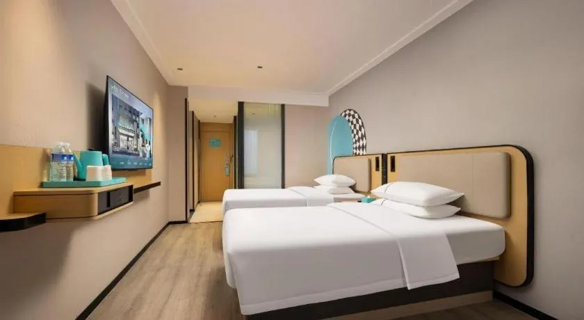 Bed in City Comfort Inn Wuhan Zhongnan Road Fujiaopo