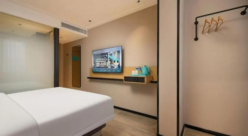 Bed in City Comfort Inn Wuhan Zhongnan Road Fujiaopo