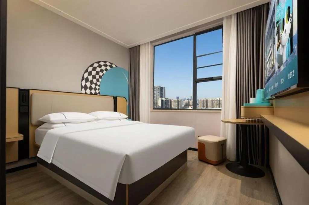 Bed in City Comfort Inn Wuhan Zhongnan Road Fujiaopo