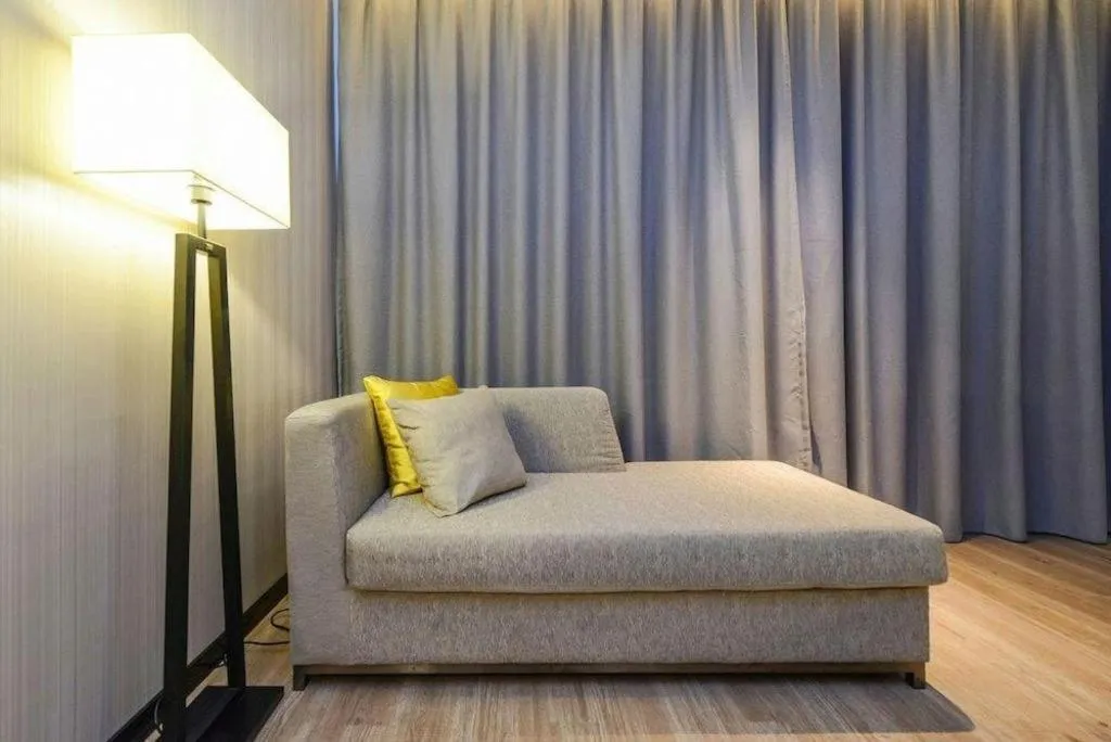 Bed in Echarm Hotel Nanning Qingxiu Mountain