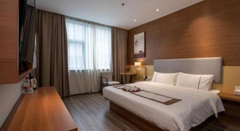 Bed in JTOUR Inn Yulin Railway Station Industrial Products Market