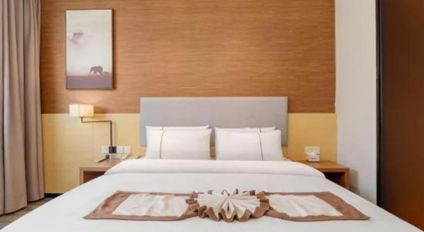 Bed in JTOUR Inn Yulin Railway Station Industrial Products Market