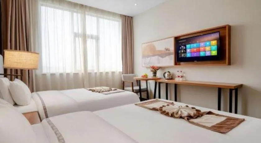 Bed in JTOUR Inn Yulin Railway Station Industrial Products Market