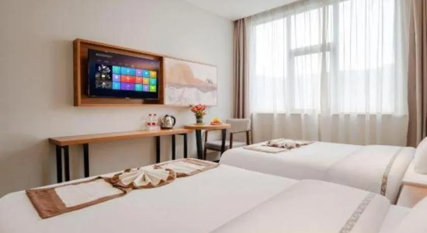 Bed in JTOUR Inn Yulin Railway Station Industrial Products Market