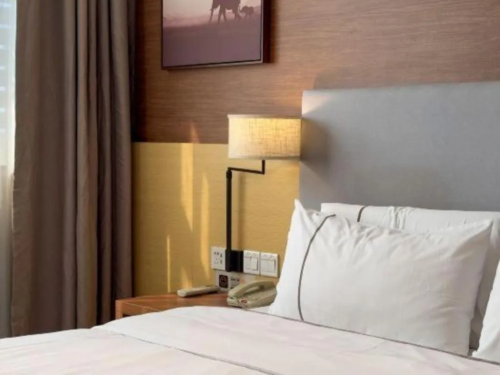 Bed in JTOUR Inn Yulin Railway Station Industrial Products Market