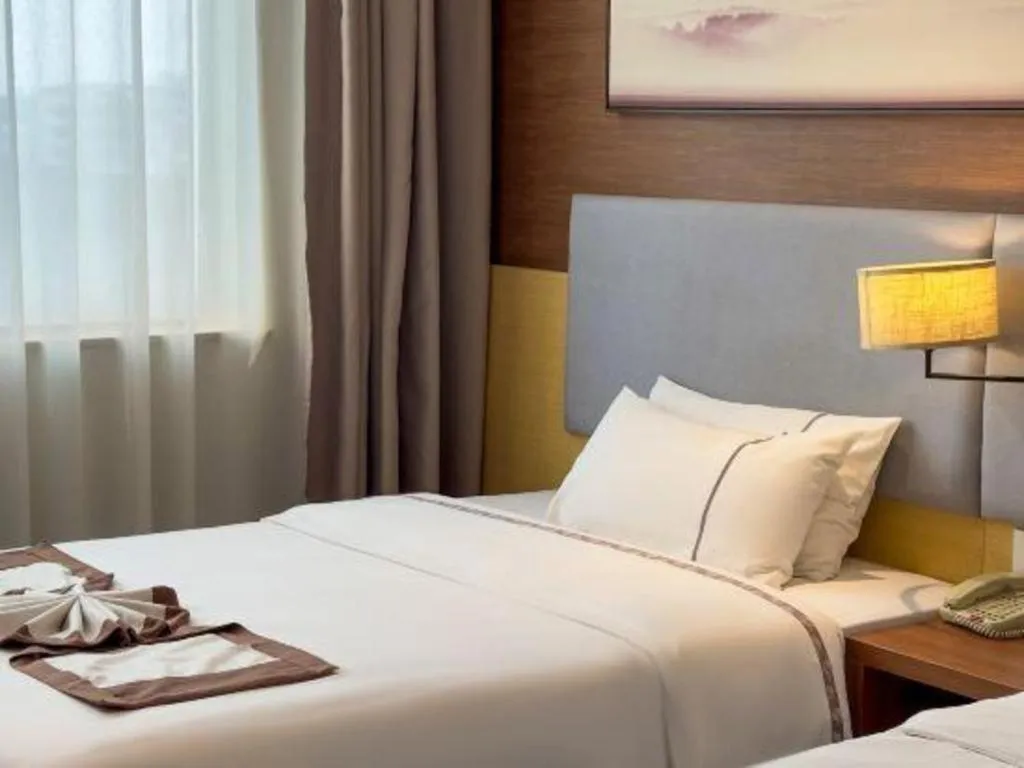 Bed in JTOUR Inn Yulin Railway Station Industrial Products Market