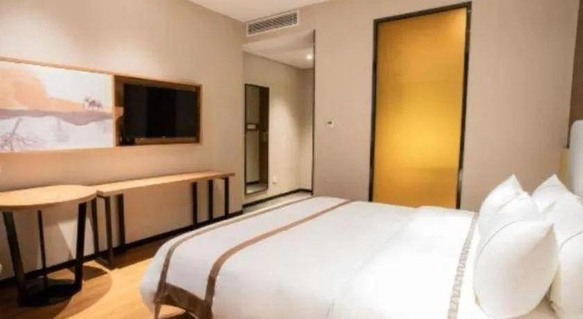 Bed in JTOUR Inn Yulin Railway Station Industrial Products Market