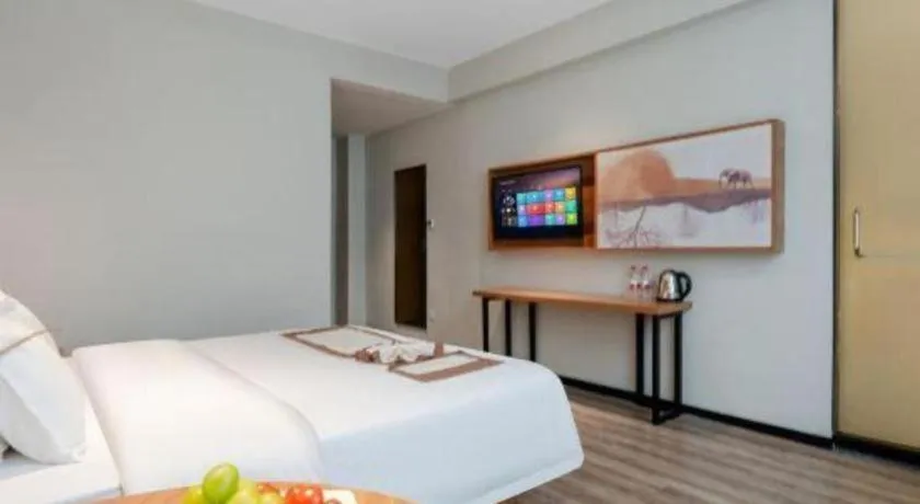 Bed in JTOUR Inn Yulin Railway Station Industrial Products Market