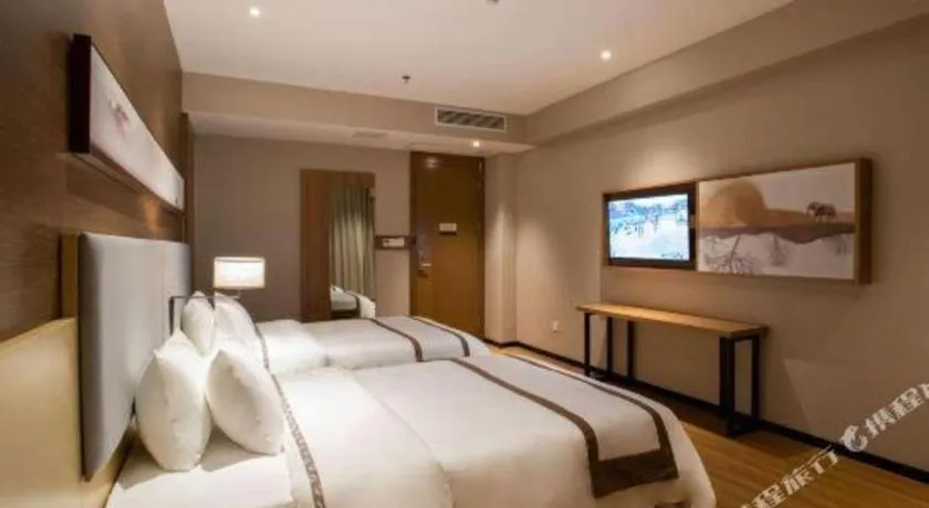 Bed in JTOUR Inn Yulin Railway Station Industrial Products Market