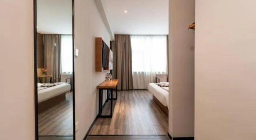 Bed in JTOUR Inn Yulin Railway Station Industrial Products Market