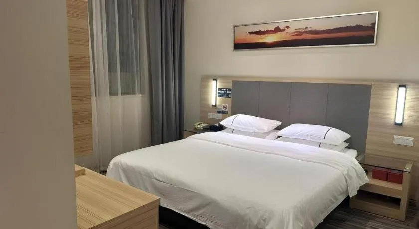 Bed in City Comfort Inn Wuhan University Guangbutun Metro Station