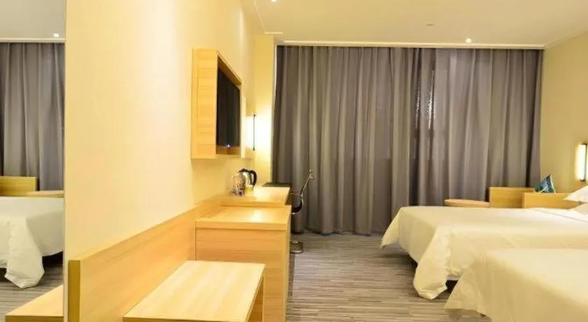 Bed in City Comfort Inn Wuhan University Guangbutun Metro Station