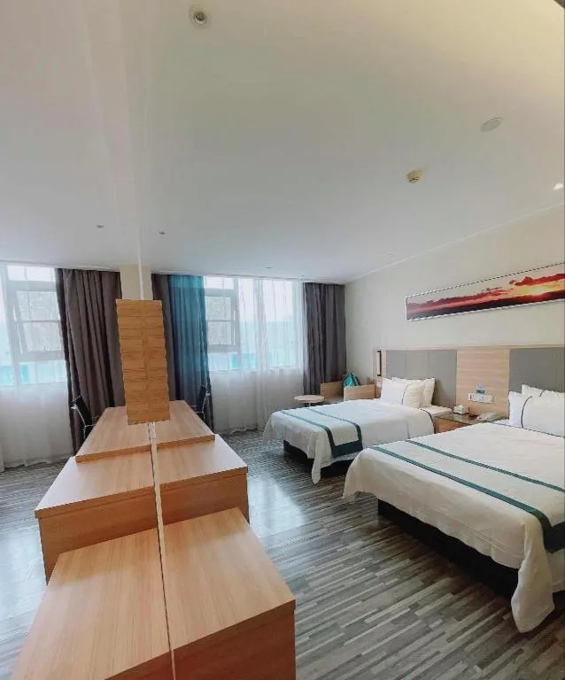 Bed in City Comfort Inn Wuhan University Guangbutun Metro Station