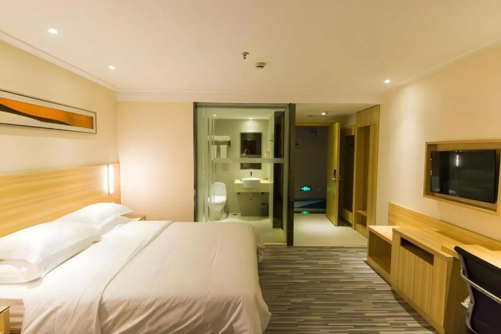 Bed in City Comfort Inn Wuhan University Guangbutun Metro Station