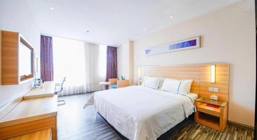 Bed in City Comfort Inn Wuhan University Guangbutun Metro Station