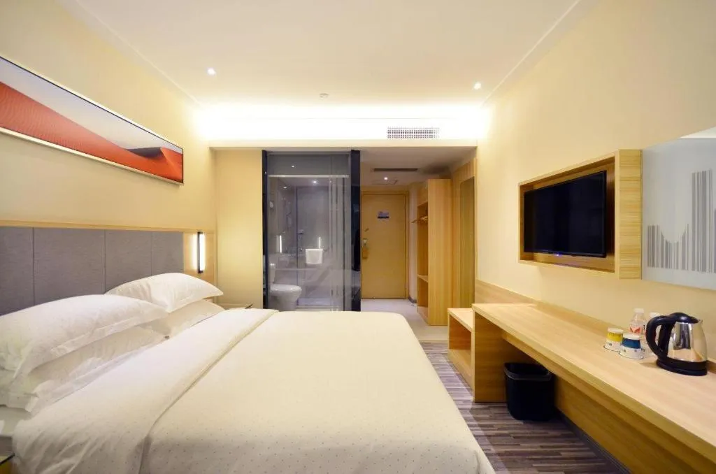 Bed in City Comfort Inn Wuhan University Guangbutun Metro Station