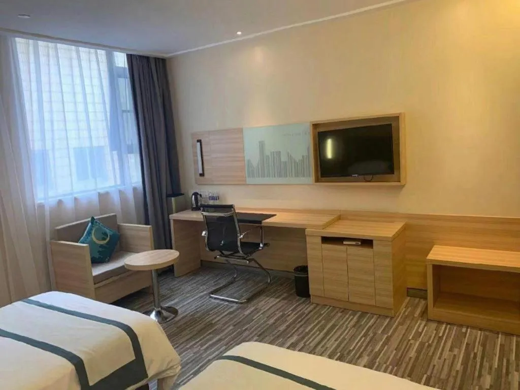 Bed in City Comfort Inn Wuhan University Guangbutun Metro Station