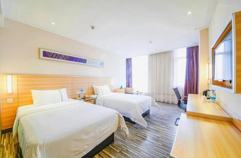 Bed in City Comfort Inn Wuhan University Guangbutun Metro Station