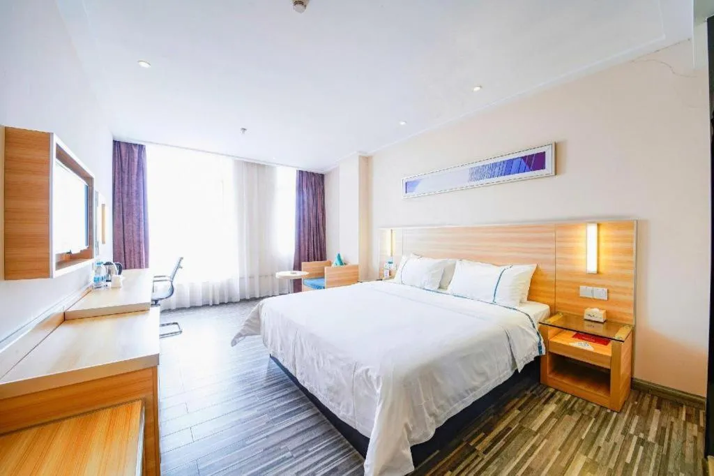 Bed in City Comfort Inn Wuhan University Guangbutun Metro Station