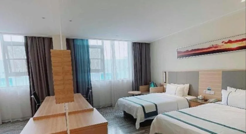 Bed in City Comfort Inn Wuhan University Guangbutun Metro Station