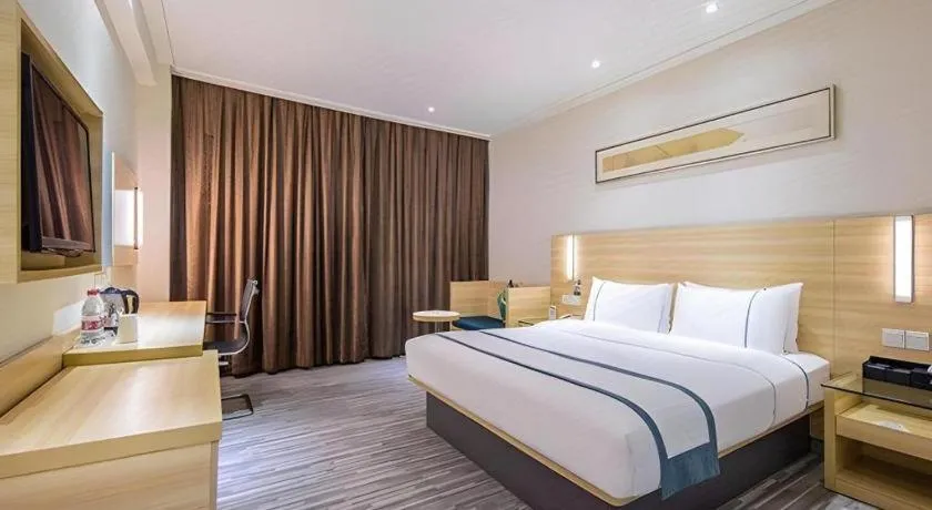 Bed in City Comfort Inn Wuhan University Guangbutun Metro Station