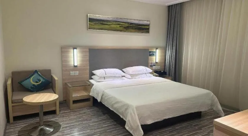 Bed in City Comfort Inn Wuhan University Guangbutun Metro Station