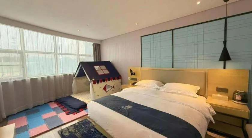 Bed in Echarm Hotel Nanning Baisha Avenue Tingjiang Interchange BBK