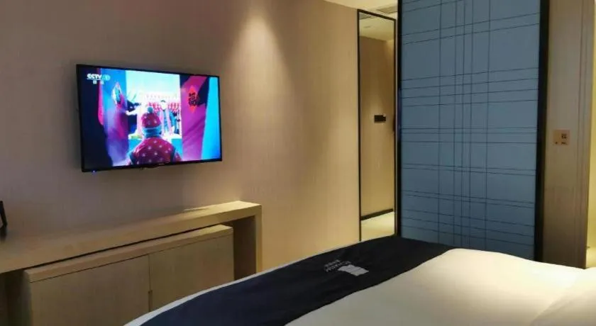 Bed in Echarm Hotel Nanning Baisha Avenue Tingjiang Interchange BBK