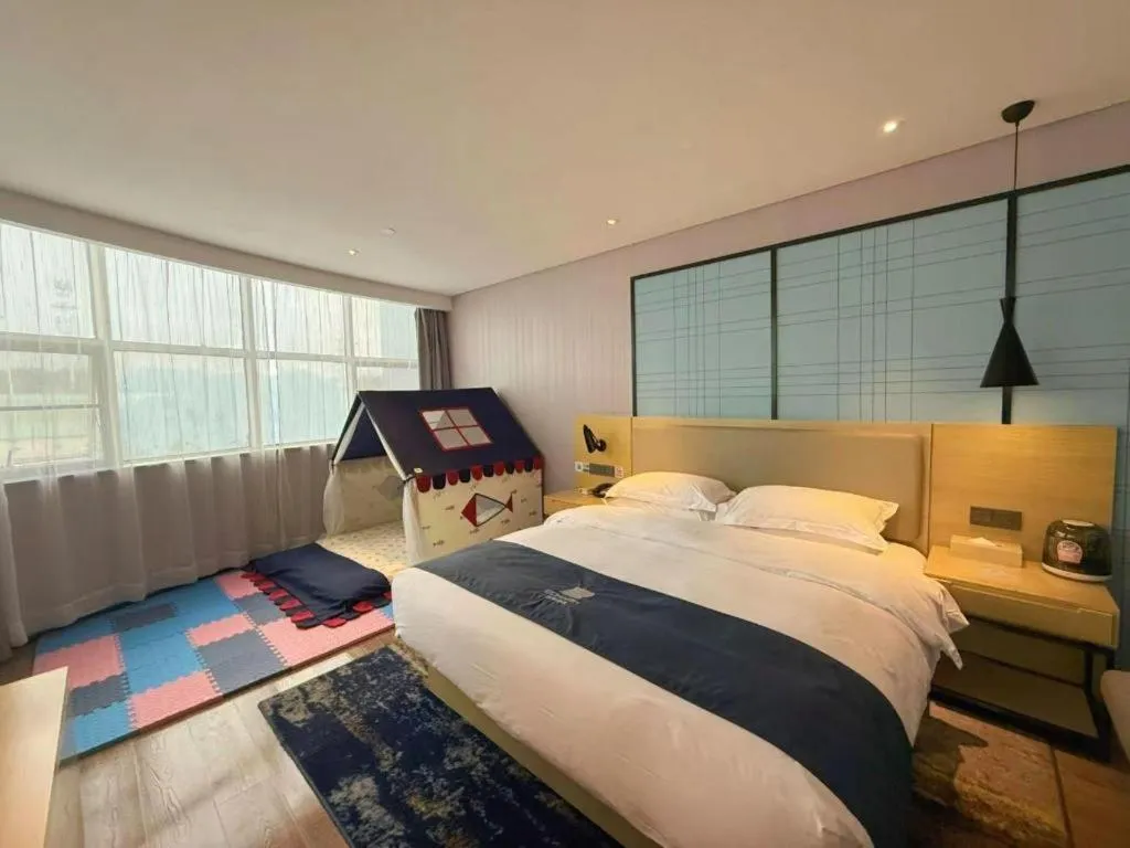 Bed in Echarm Hotel Nanning Baisha Avenue Tingjiang Interchange BBK