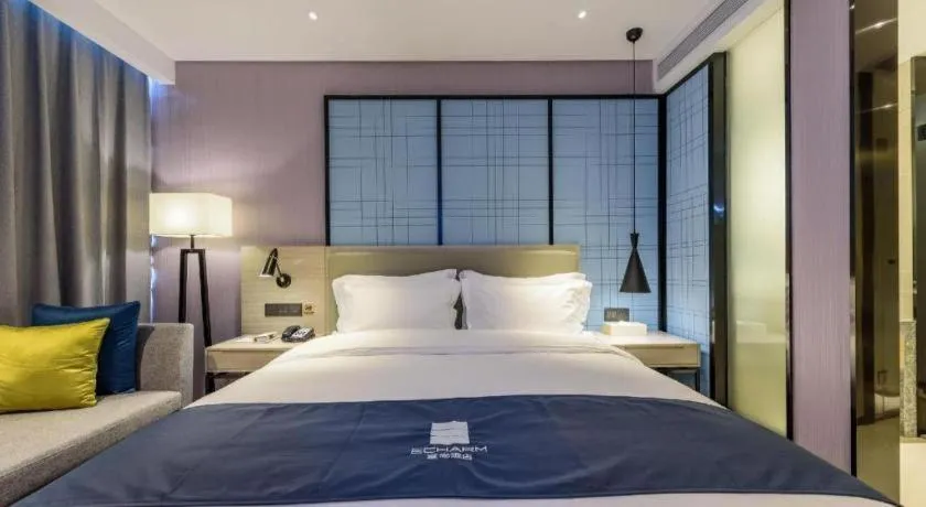 Bed in Echarm Hotel Nanning Baisha Avenue Tingjiang Interchange BBK
