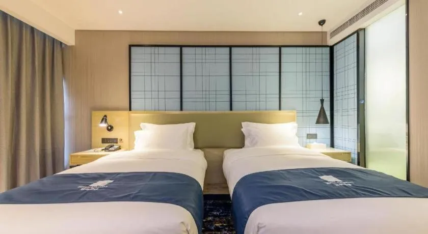 Bed in Echarm Hotel Nanning Baisha Avenue Tingjiang Interchange BBK