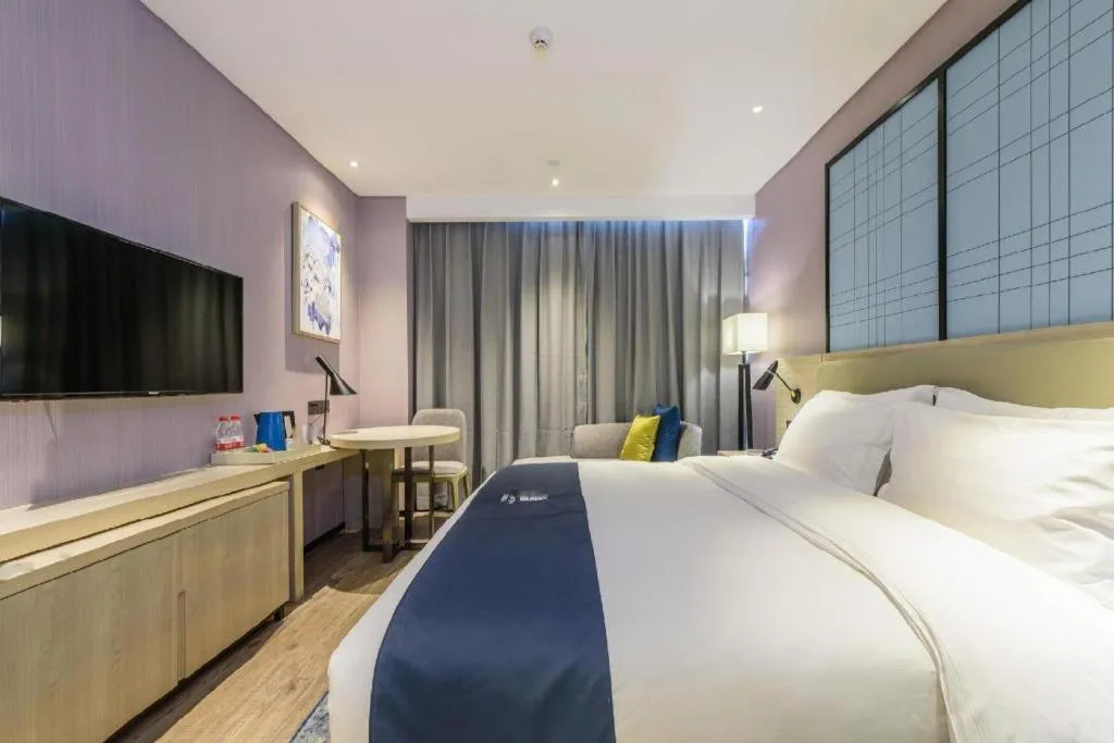 Bed in Echarm Hotel Nanning Baisha Avenue Tingjiang Interchange BBK