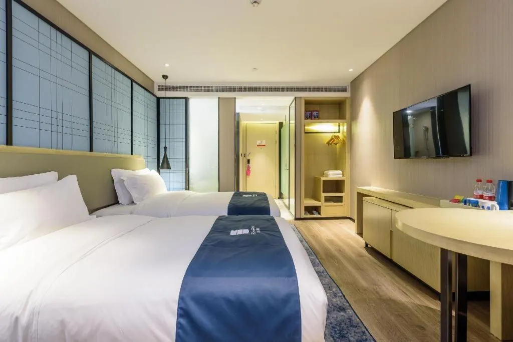 Bed in Echarm Hotel Nanning Baisha Avenue Tingjiang Interchange BBK