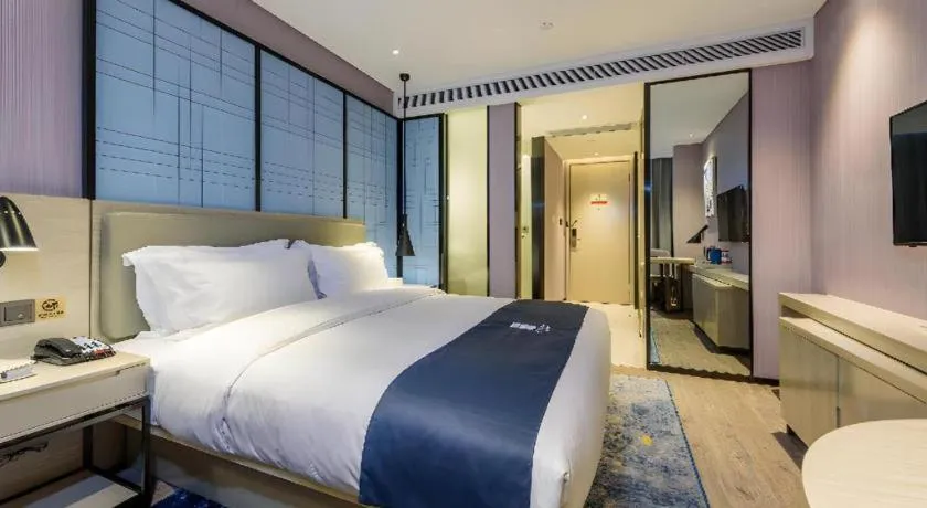 Bed in Echarm Hotel Nanning Baisha Avenue Tingjiang Interchange BBK