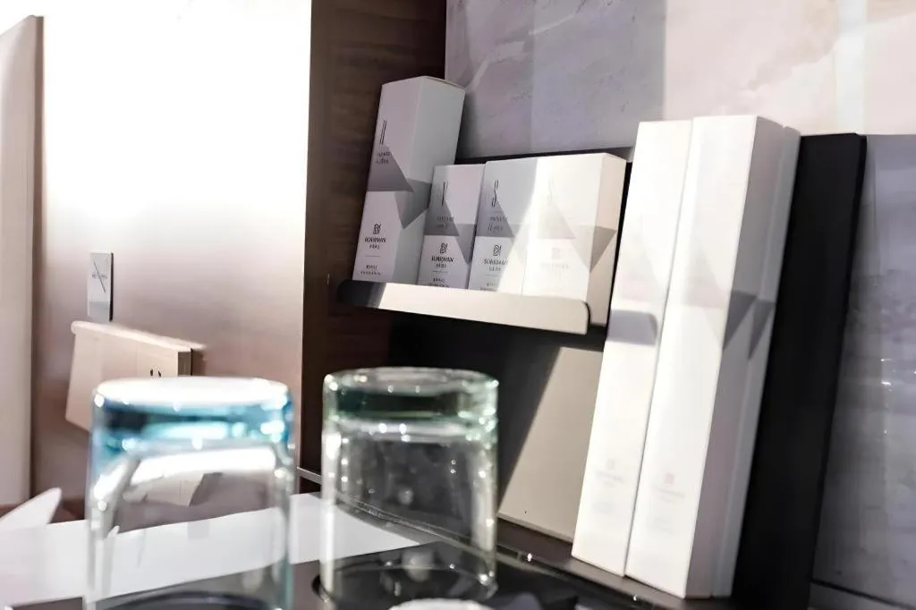 Bed in Borrman Hotel East Huai'an Railway Station Zhou 'Enlai Memorial