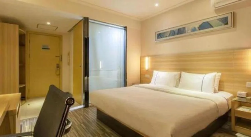 Bed in City Comfort Inn Wuhan Wuchang Railway Station East Square