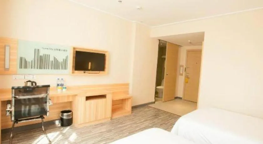 Bed in City Comfort Inn Wuhan Wuchang Railway Station East Square