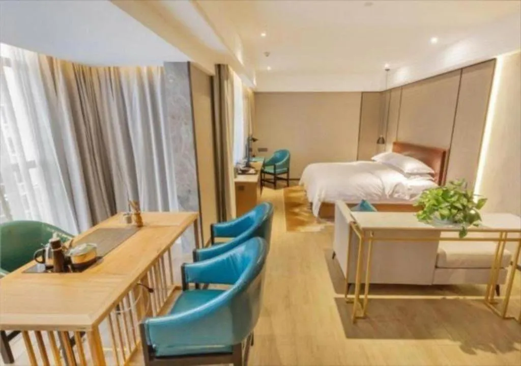 Bed in Borrman Hotel Liuzhou Guizhong Avenue Liugao