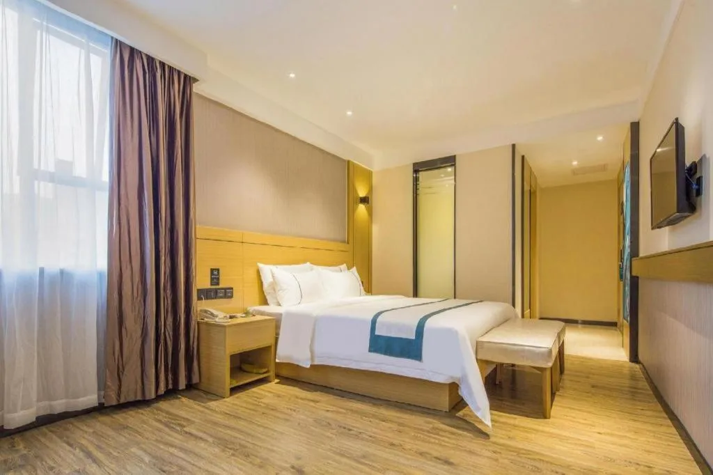 Bed in City Comfort Inn Guangzhou Jiahe Wanggang Metro Station Police Academy Changhong