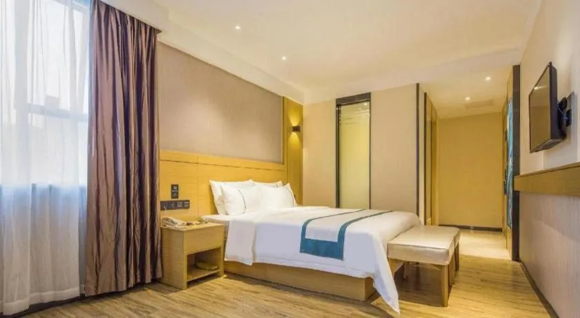 Bed in City Comfort Inn Guangzhou Jiahe Wanggang Metro Station Police Academy Changhong