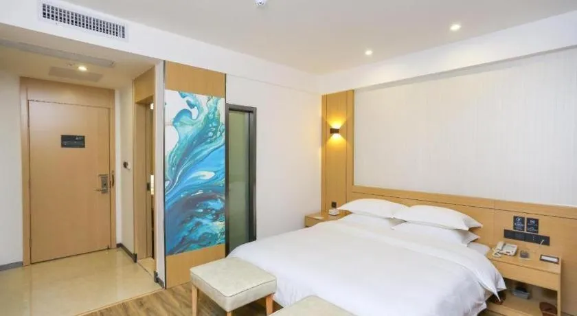 Bed in City Comfort Inn Guangzhou Jiahe Wanggang Metro Station Police Academy Changhong