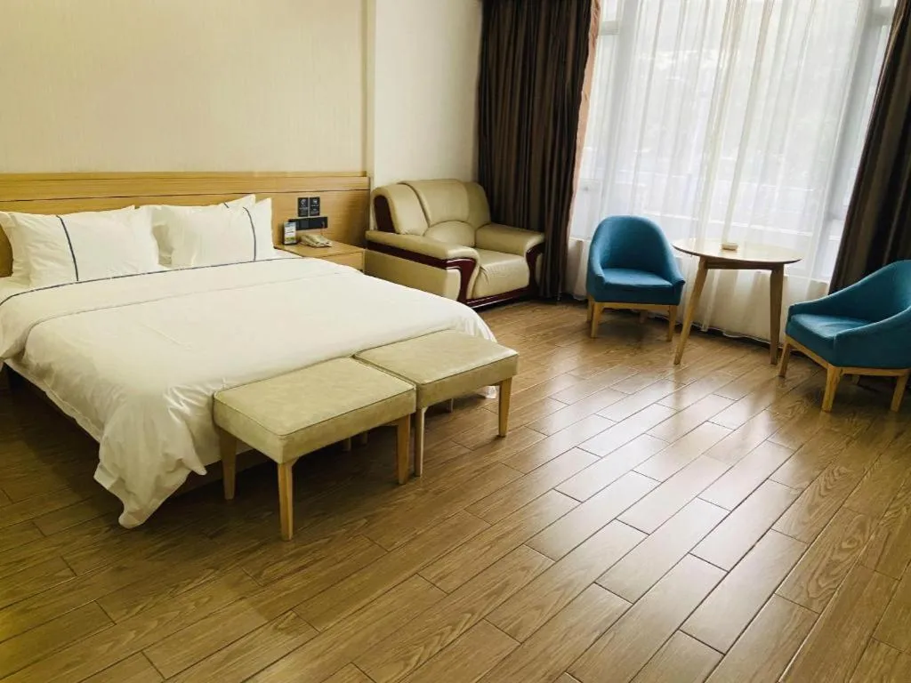 Bed in City Comfort Inn Guangzhou Jiahe Wanggang Metro Station Police Academy Changhong