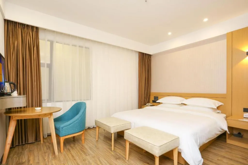 Bed in City Comfort Inn Guangzhou Jiahe Wanggang Metro Station Police Academy Changhong
