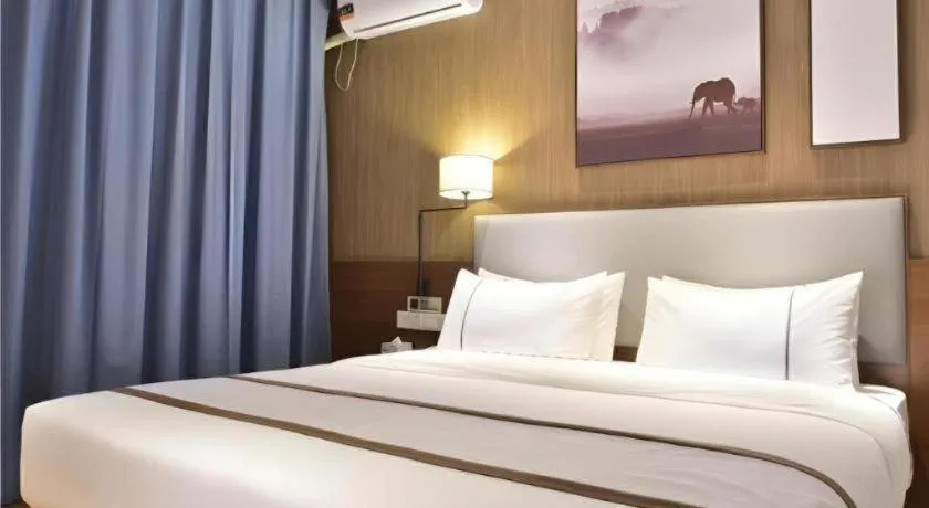 Bed in Jtour Inn Xianning Chongyang Taoxi Avenue