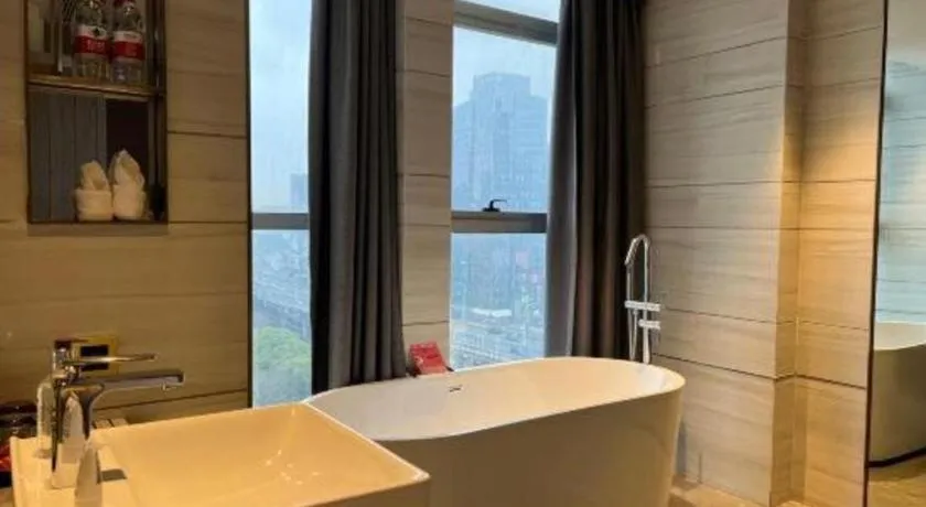 Echarm Plus Hotel Changsha High-speed Railway South Station Desiqin