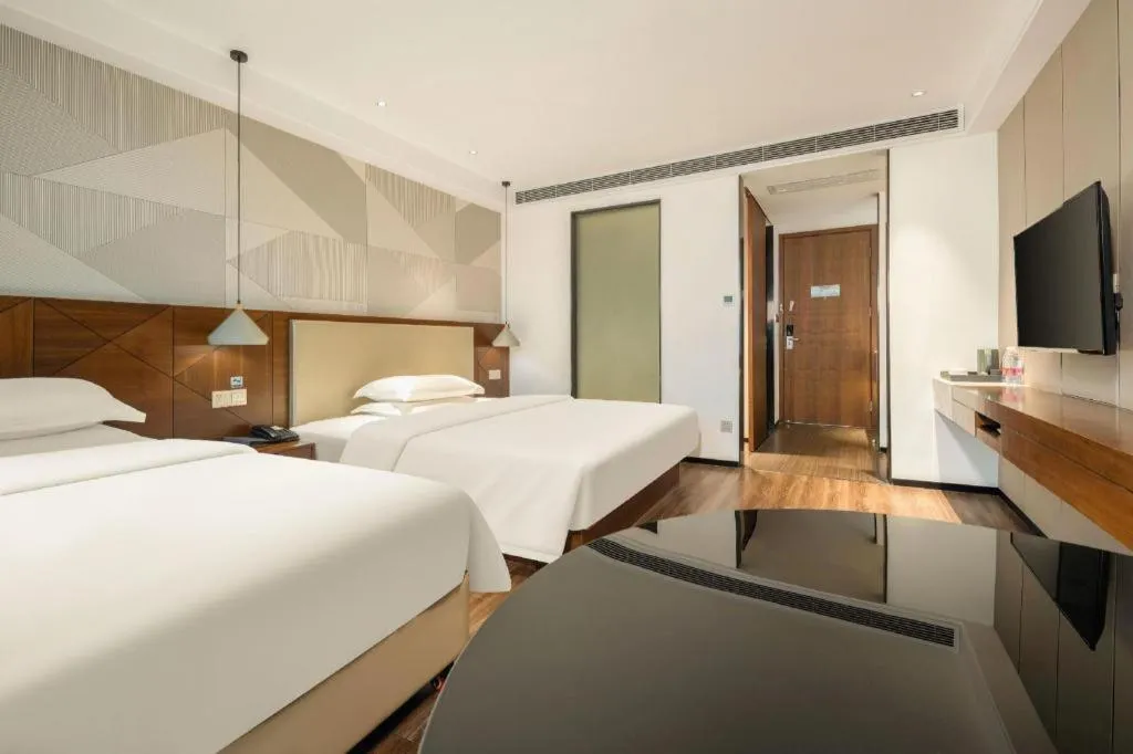 Bed in Borrman Hotel Nanning Beihu Bei Road Metro Station