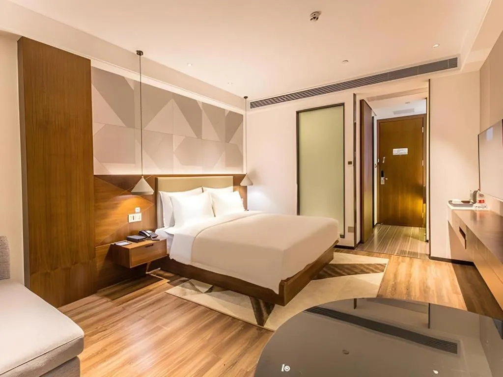 Bed in Borrman Hotel Nanning Beihu Bei Road Metro Station