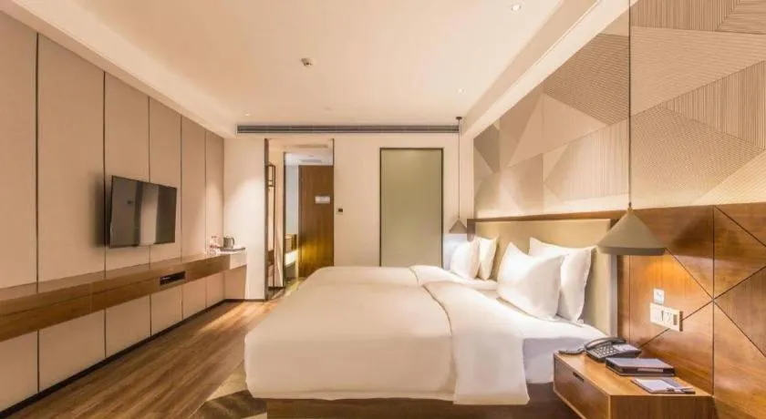 Bed in Borrman Hotel Nanning Beihu Bei Road Metro Station