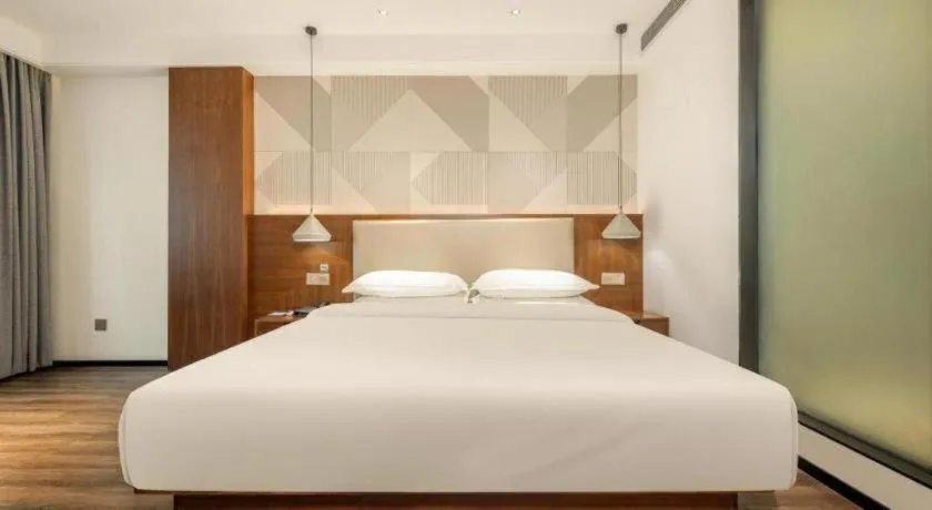 Bed in Borrman Hotel Nanning Beihu Bei Road Metro Station